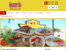 Tablet Screenshot of eathubs.com